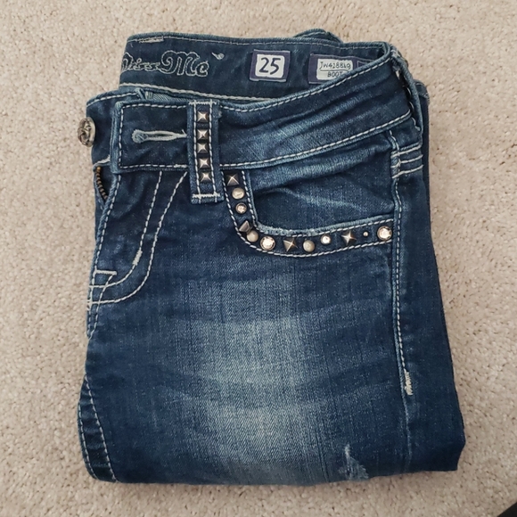 Miss Me Jeans Size 25 - Picture 1 of 3